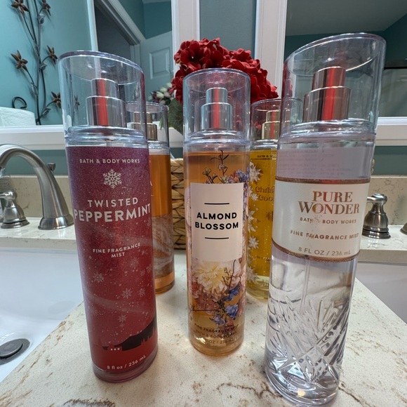 Bath & Body Works set of 6 fragrance mists full or almost full - Picture 5 of 6